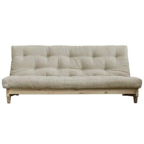 Banquette Convertible Fresh Pin Tissu Lin Couchage 140*200 Cm.