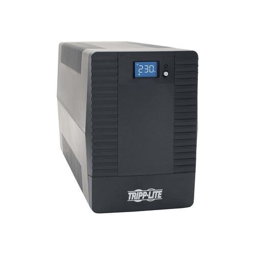 Tripp Lite 850VA 480W UPS Tower 230V C13 Battery Back Up Desktop AVR LCD Line-Interactive - Onduleur - CA 230 V - 480 Watt - 850 VA - monophasé - connecteurs de sortie : 6