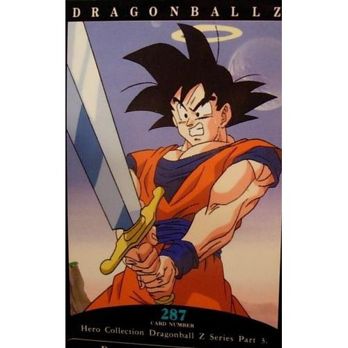 Dragonball Z Hero Collection Part 3 Carte N°287 (Carte En Japonais)