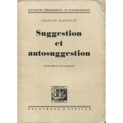 Suggestion Et Autosuggestion