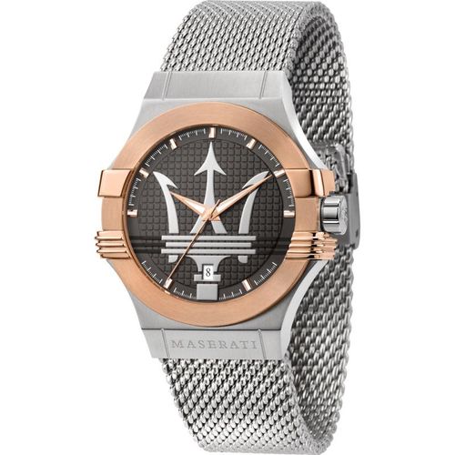 Potenza 42mm 3h Blue Dial Blue Strap