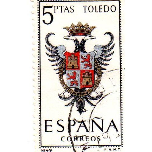 Correos Espana Toledo - 5ptas