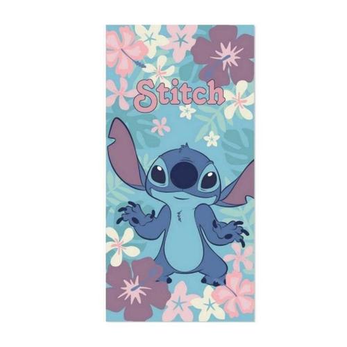 Serviette De Plage Stitch Disney Flower