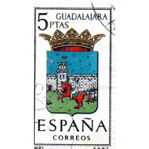 Correos Espana Guadalajara - 5 Ptas