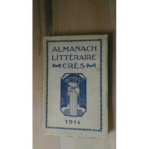 Almanach Littéraire Crès 1914
