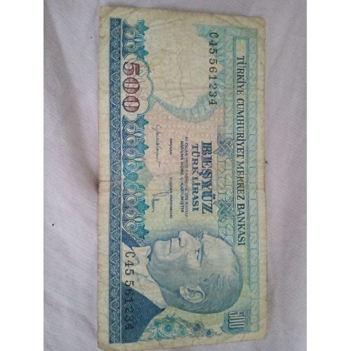 Billet 100 Livres Turquie
