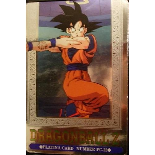 Dragonball Z Platina Card N° Pc-22 (Carte En Japonais)