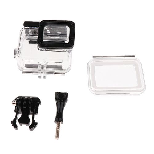 Boîtier étanche 60m avec porte dérobée à écran tactile pour Gopro 5