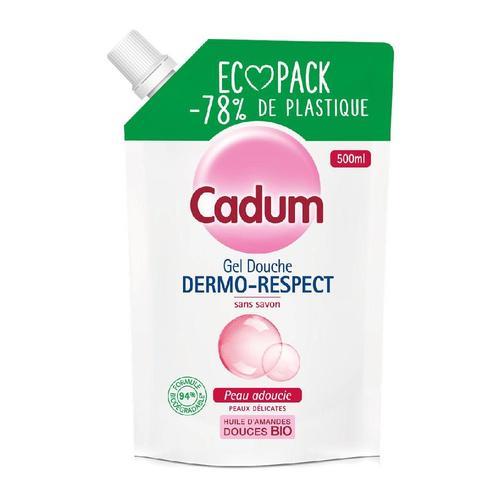 Ecopack Gel Douche Cadum Dermo-Respect Sans Savon 500ml 