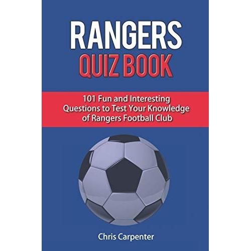 Rangers Quiz Book