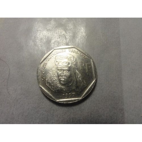 Georges Guynemer 2 Francs 1997, Ttb+
