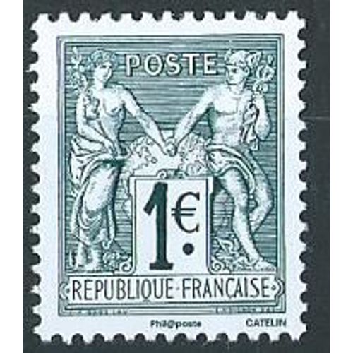 70ème Salon Philatélique D'automne.140ème Anniversaire Du Type Sage. N° 5094 Type N Sous Le B.