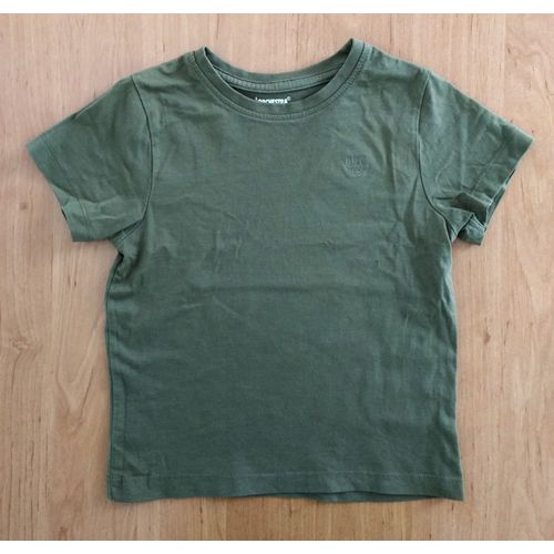 T Shirt Vert Kaki. Col Rond. Orchestra. Coton. 4 Ans