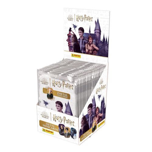 Harry Potter Mini-Cartes En Métal Présentoir Boosters (25)