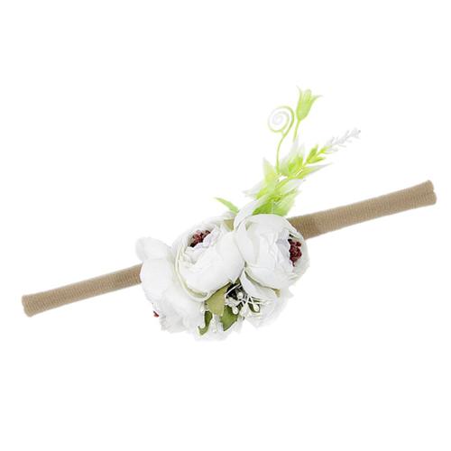 Fleur Couronne Elastique Fleur Bebe Fille Floral Couronne Couronne B Rakuten