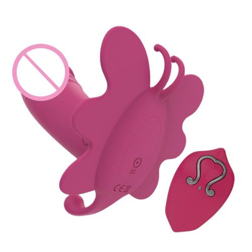 Godemiché Vibrateur À Vibration Forte Pour Filles, Jouet Sexuel À Orgasme Continu, Stimulation Du Point G, Clitoris, Télécommande, Culotte
