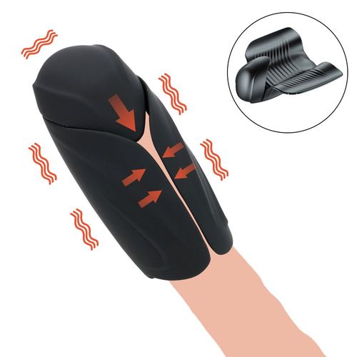 Entraîneur De Retardement De Pénis Pour Homme, Appareil De Masturbation À 10 Vitesses, Stimulation Du Gland, Masseur Vibrant, Pompe À Pénis, Vibreur, Tasse D'avion
