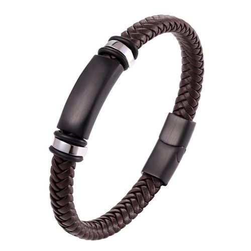 Bracelet En Cuir Tressé Pour Hommes, Qualité Supérieure, Corde Tressée, Chaîne Fine, Bijoux En Cuir, Cadeau, Premier Choix
