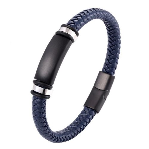 Bracelet En Cuir Tressé Pour Hommes, Qualité Supérieure, Corde Tressée, Chaîne Fine, Bijoux En Cuir, Cadeau, Premier Choix
