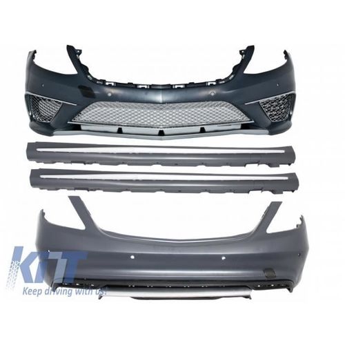 Pour Mercedes W222 S-Class 2013-06.2017 S63 S65 Amg Kit Carrosserie Pare-Chocs Jupes Laterales