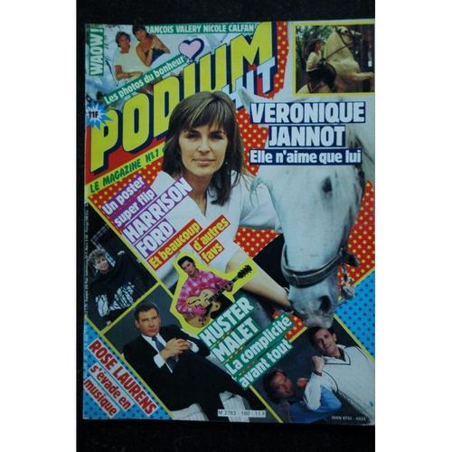 Podium Hit 160 Juin 1985 Veronique Jannot Prince Usa Africa + Poster Julien Clerc