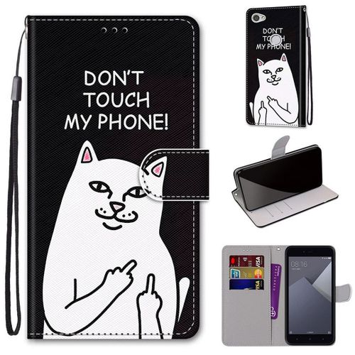 Xiaomi Redmi Note 5a Coque, Saturcase Beau Pu Cuir Magnétique Flip Portefeuille Support Porte-Carte Dragonne Protecteur Coque Housse Étui Pour Xiaomi Redmi Note 5a (Dh-5)