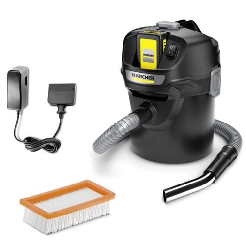 Aspirateur 2 en 1 spécial cendres et poussières fines Karcher AD 2 Sans fil (avec batterie amovible)