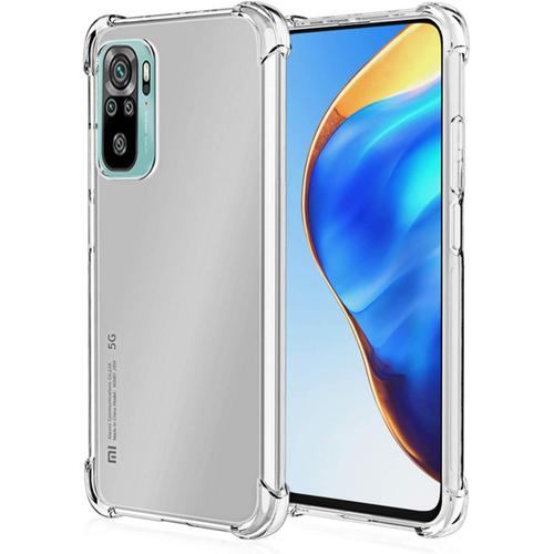 Coque Xiaomi Redmi Note 10 4g Souple Transparente Flexible Bumper En Gel Tpu Silicone Invisible Antichoc Avec Bords Renforcés - Accessoires Pochette Case