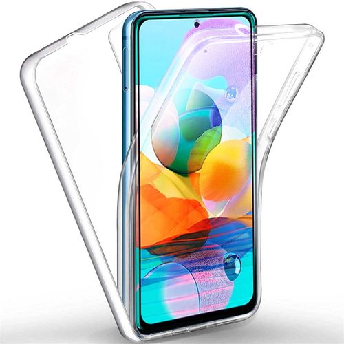 Coque 360 Degrés Xiaomi Redmi Note 10 4g Protection Intégrale Arrière Pc Case Et Avant Tpu Transparente Smartphone - Accessoires Pochette Exceptional Case