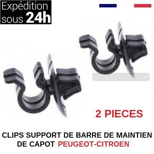 X2 Fixation Support De Barre Capot Peugeot/Citroën 6992p3-792834