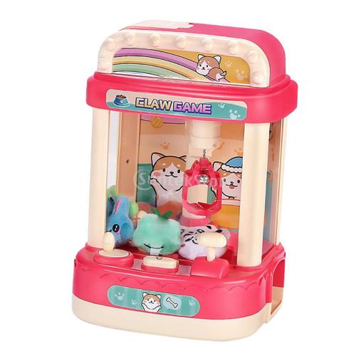 Machine à griffes pour enfants, poupées en peluche Gashapon, mini