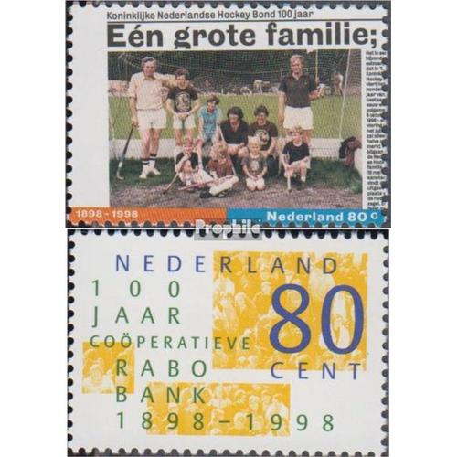 Pays-Bas 1658,1659 (Complète Edition) Neuf Avec Gomme Originale 1998 Hockey Confédération, Rabobank