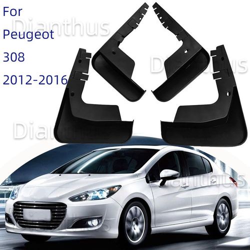 Garde-Boue De Voiture Avant Et Arrière, Accessoires Anti-Éclaboussures Et Anti-Salissures, Pour Peugeot 308 2012 2016 2015 2014 2013