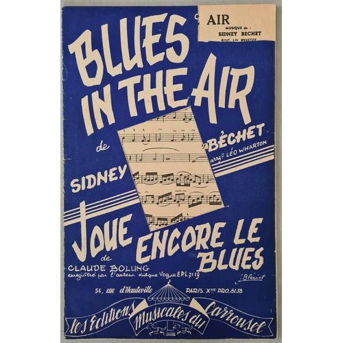 Partition Sidney Bechet 1956 : Blues In The Air