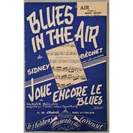 Partition Sidney Bechet 1956 : Blues In The Air