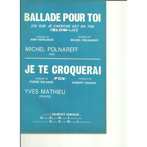 Ballade Pour Toi