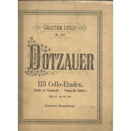 Collection Litolff N° 1957 Dotzauer