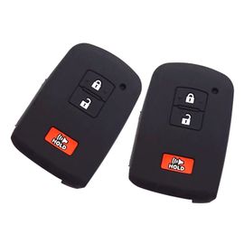 Coque De Protection Pour Clé De Voiture Télécommandée, Coque De Support Pour Toyota Keepoma Land Cruise Prius Rav4 Highlander 4runner, 2 Pièces