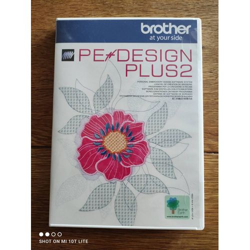 Logiciel De Broderie Pe-Design Plus 2