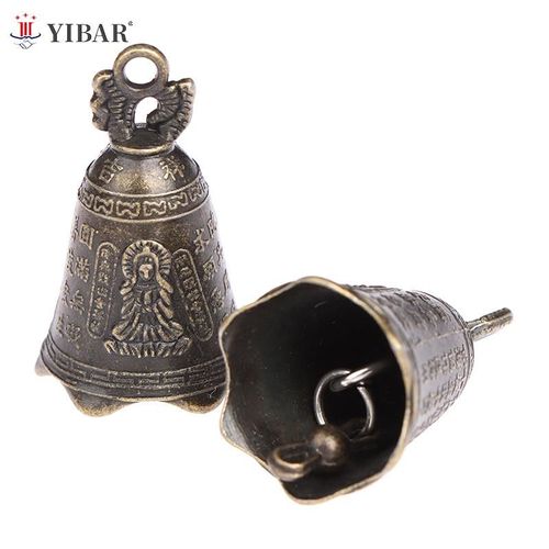 Cloche Antique En Alliage, Mini Sculpture Chinoise, Prière Guanyin, Cloche De Bouddha Shui, Cloche Feng, 1 Pièce, Offre Spéciale, Nouveau