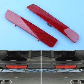 Citall ¿ 1 Paire De Réflecteurs De Pare-Chocs Arrière Gauche Et Droit, Rouge, Adaptés À Land Rover Range Rover L322 Freelander Lr2, Lr006349, Lr006348