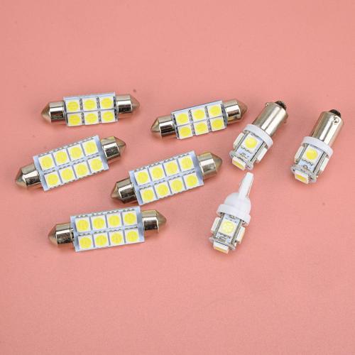 Kit D'ampoules D'intérieur Led Blanches Adaptées À Nissan Qashqai J11 2018 2017 2016 2015 2014 2013