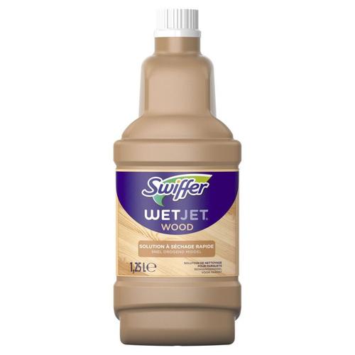 SWIFFER WetJet Wood Solution Nettoyante Spéciale Bois 1,25L