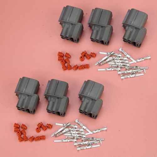 Capteur D'oxygène O2 Femelle Et Mâle, Kit De Connecteurs 61890132 Adaptés À La Honda Cr-V Civic Accord Prelude S2000 Acura Rsx Tsx Integra, 2 Jeux