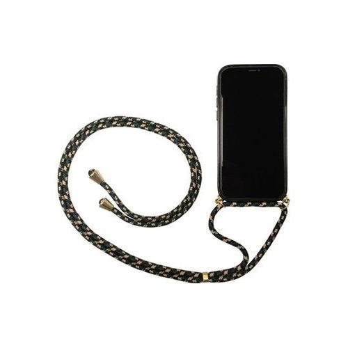 Novodio - Coque Pour Iphone 12 & 12 Pro Avec Bandoulière - Transparent Et Noir