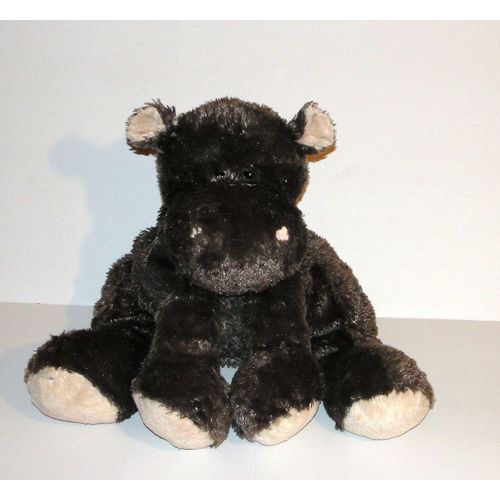 Doudou Hippopotame Geant Histoire D'ours Peluche Animal 45 Cm
