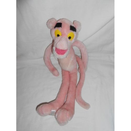 Doudou Peluche Pink Panther Metro Goldwyn Mayer Panthere Rose 45cm Port Aventura