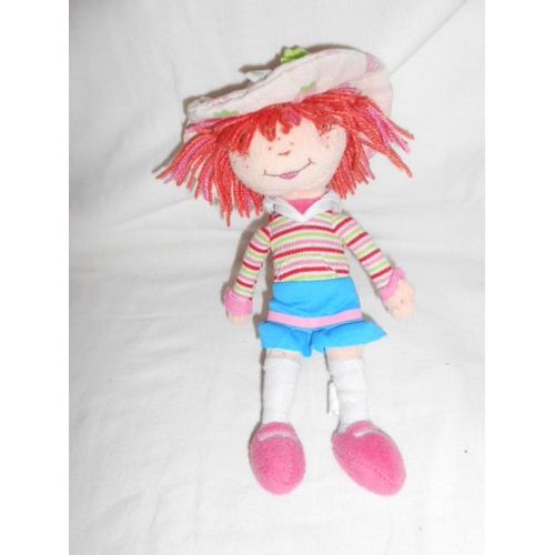 Doudou Poupee Charlotte Aux Fraises Strawberry Shortcake Play By Play Pbpes Jupe Bleu Tee Shirt Pull Raye Rose Rouge Vert Chapeau Capuche