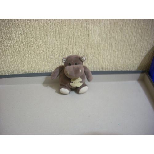 Peluche Hippopotame Histoire D'ours 12 Cm.