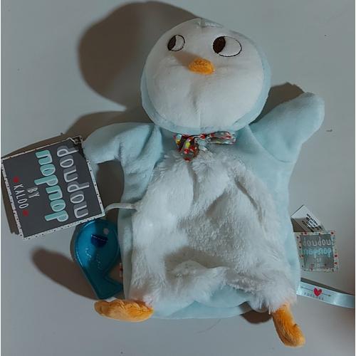 Doudou Marionnette - Pingouin Ice Cream - Collection Nopnop